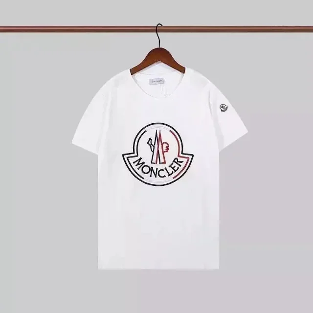 Moncler T-Shirts 4TS002 Graphic Logo product detail image 9
