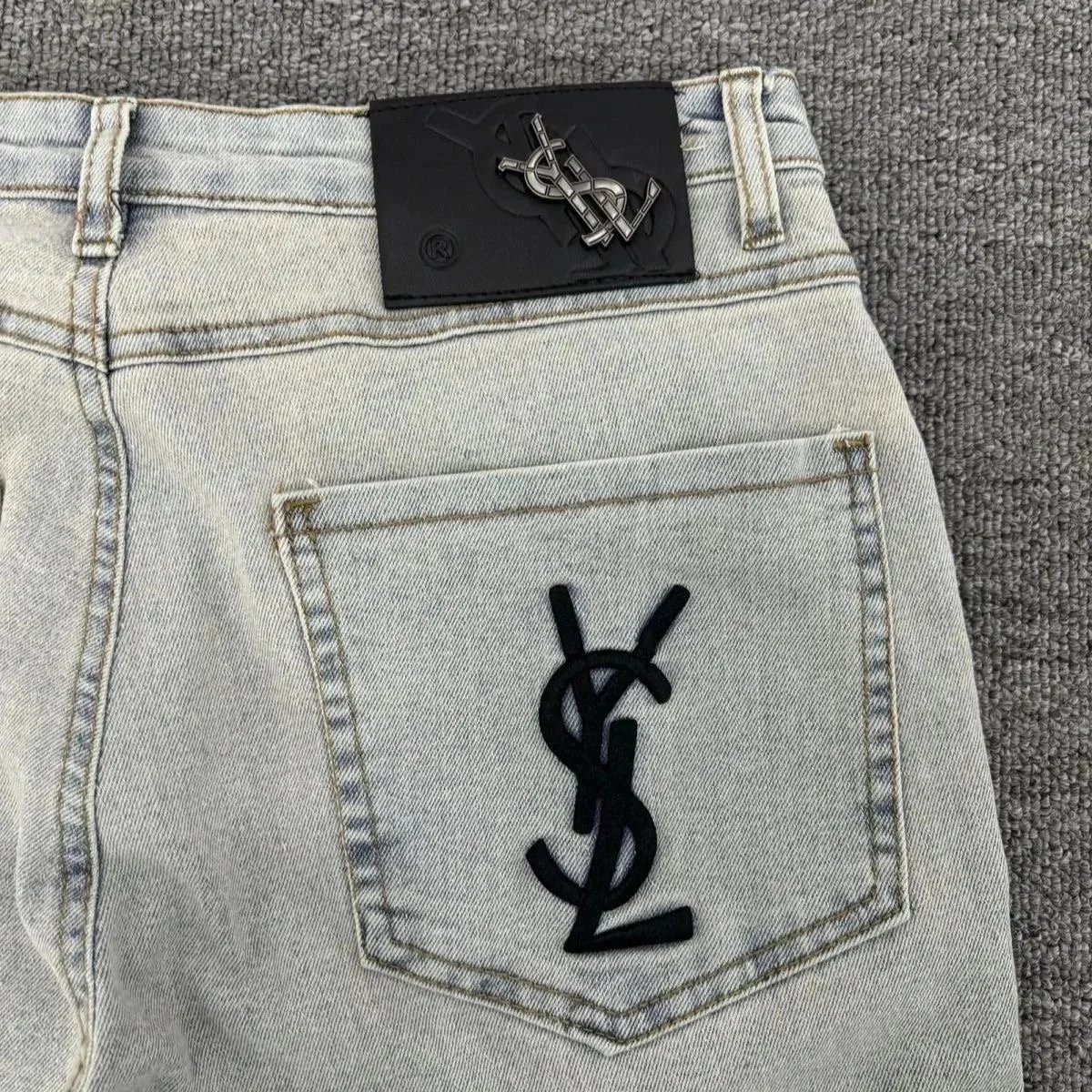 YSL Light Blue Denim