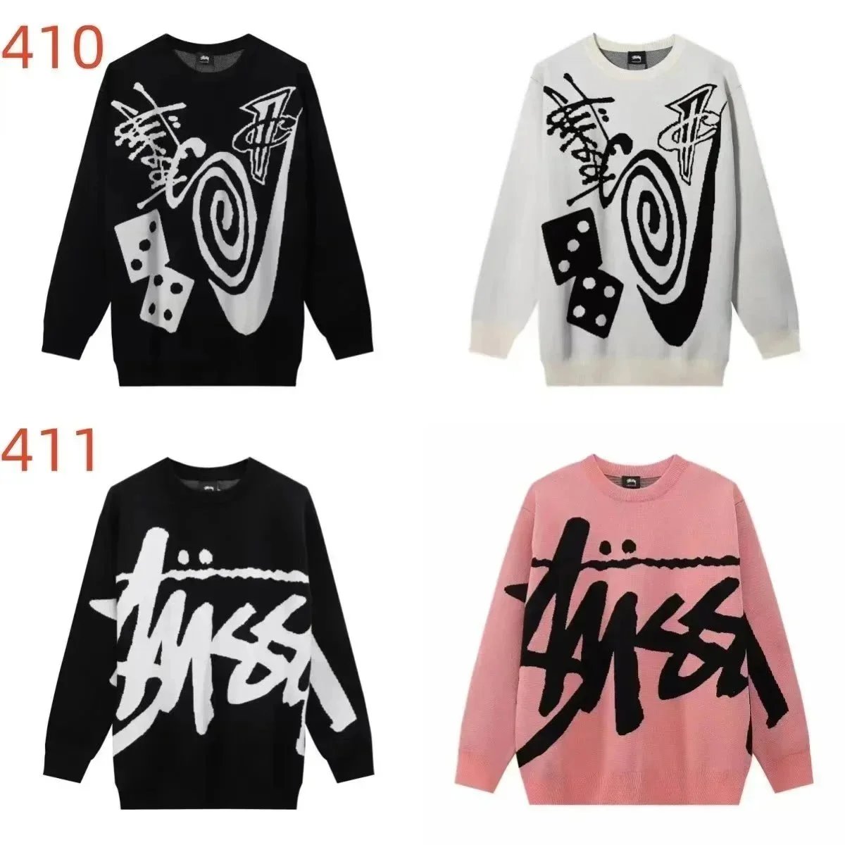 Autumn And Winter Fashion Versatile Sweater Knitted Top 001 · 2