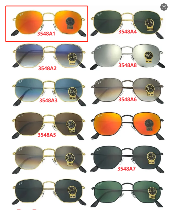 RAY-BAN Hexagonal Sunglasses – QC photo 1