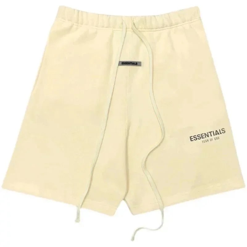 Fear of God Essentials Beige Sweatshorts