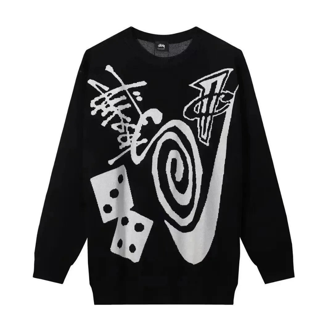 Autumn And Winter Fashion Versatile Sweater Knitted Top 001 · 5