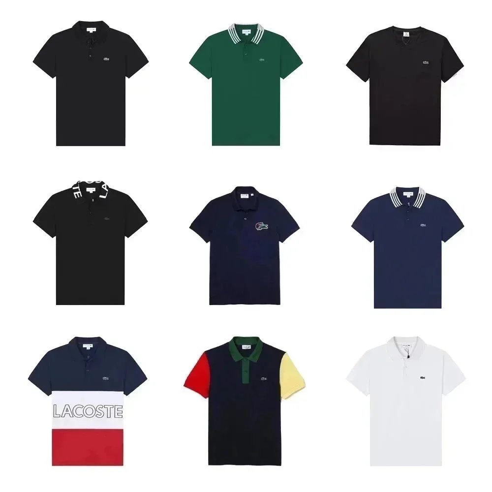 Lacoste Polo Shirts in Various Colors and Styles