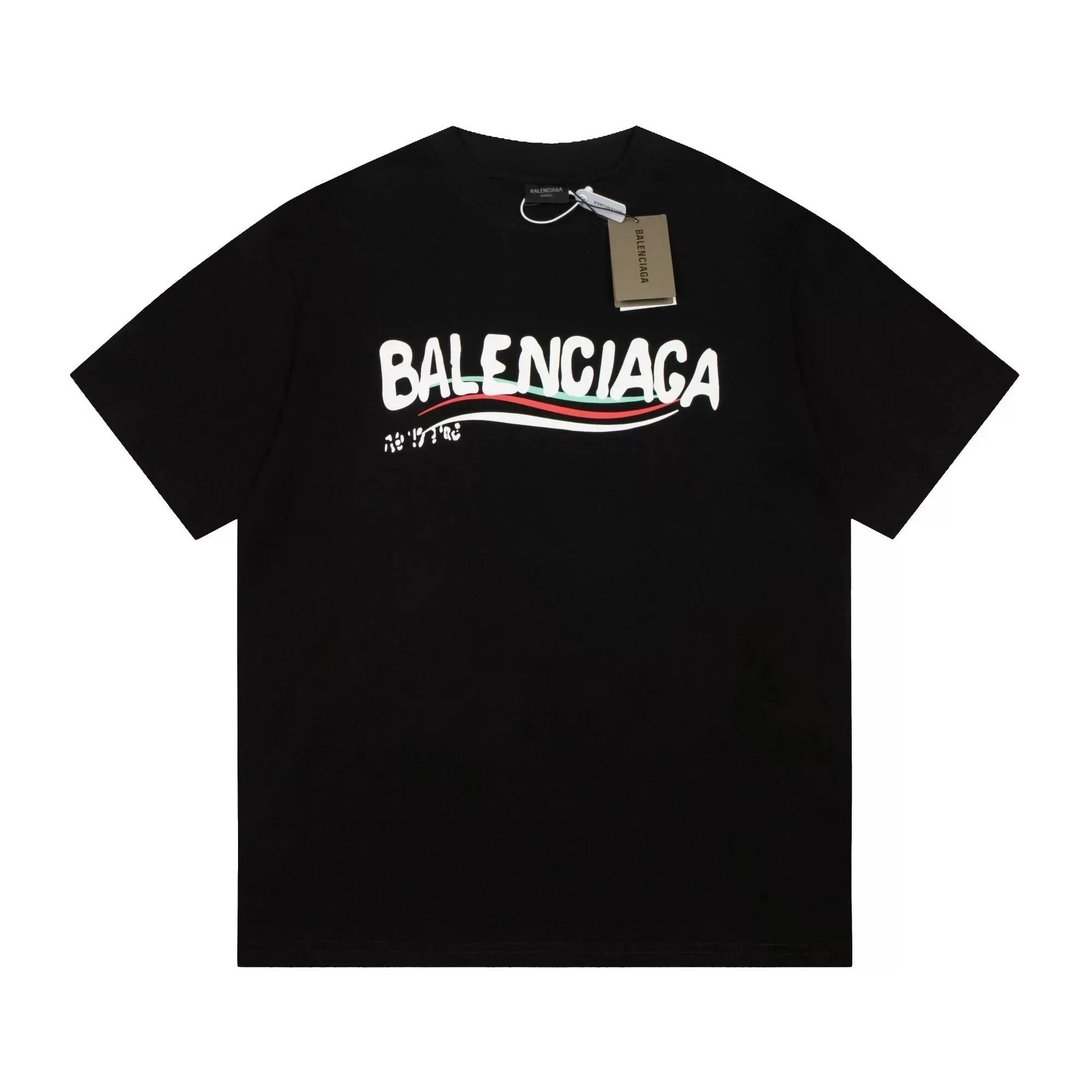Balenciaga Black Short Sleeve T-Shirt
