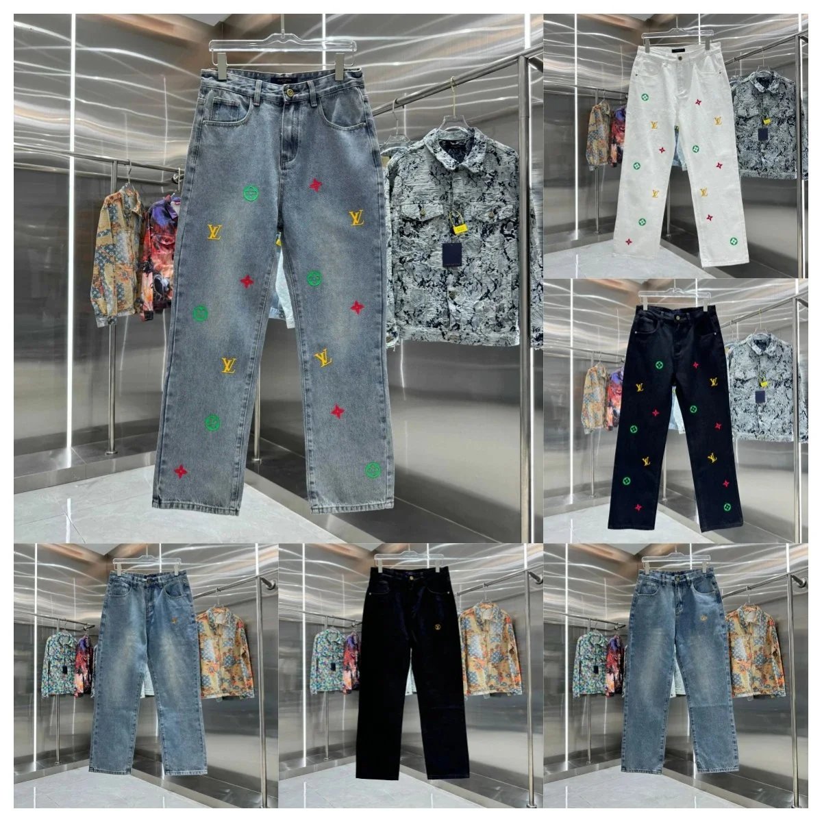 New Fashionable and Versatile Jeans -002 tim