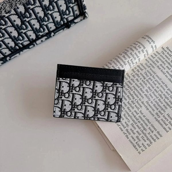 Dior Oblique Multicolor Card Holder