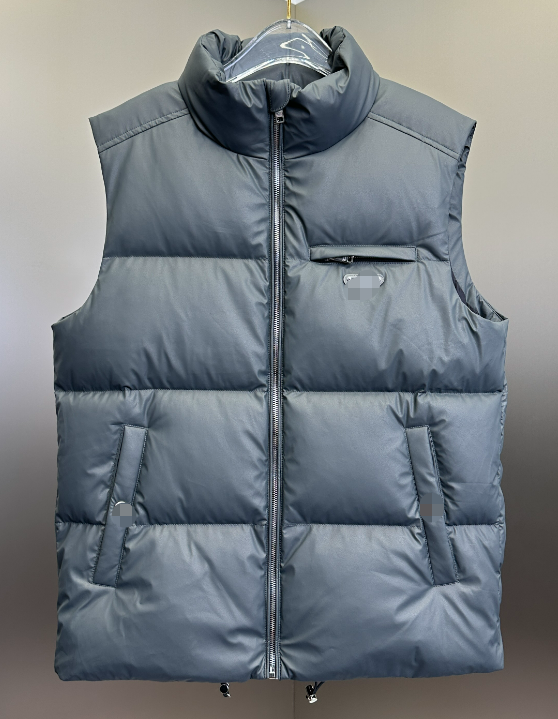 Triangle Logo Down Vest photo 2