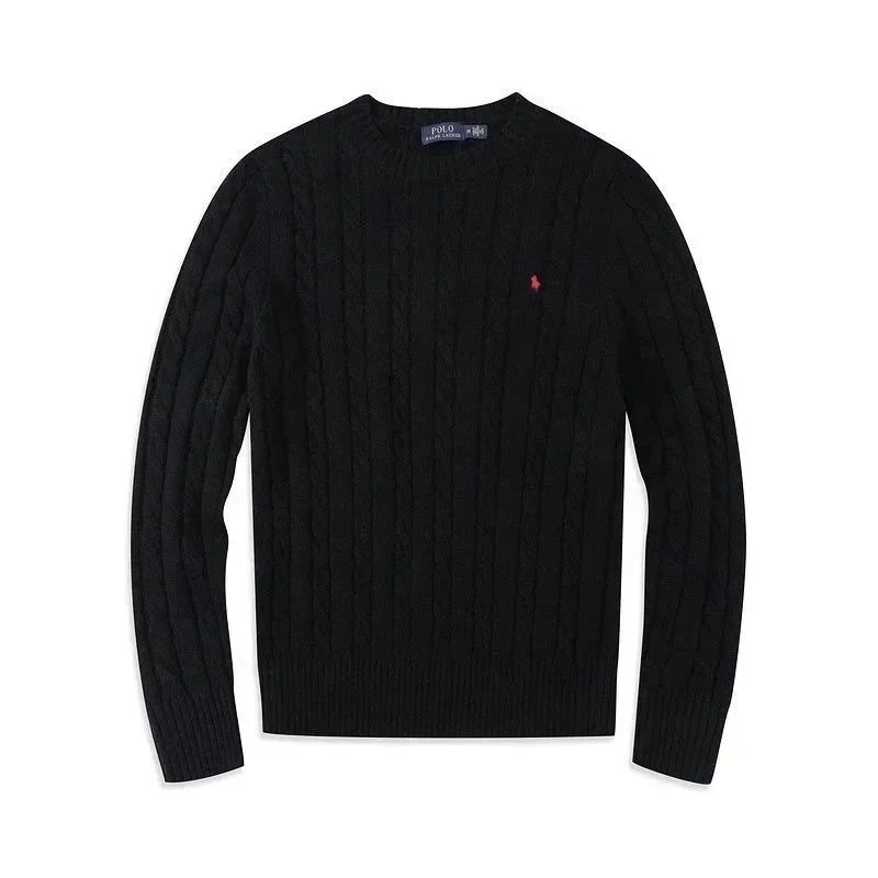 Sweater Low Collar - Black