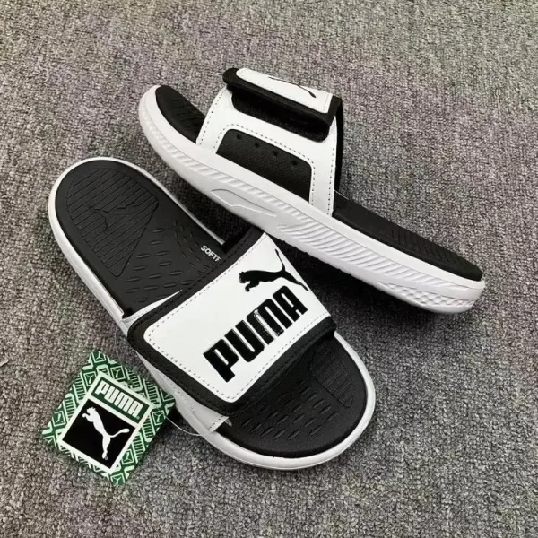 Puma Leadcat FTR Slide White/Black Slippers - 1