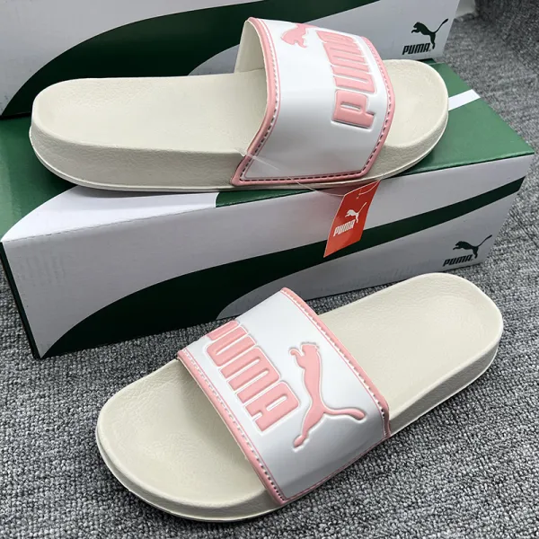 Puma Leadcat Fenty Pink White Slippers - 1