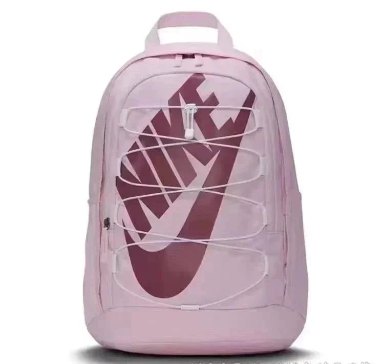 Nike Heritage Backpack Pink Gold Logo Casual Backpack - 13