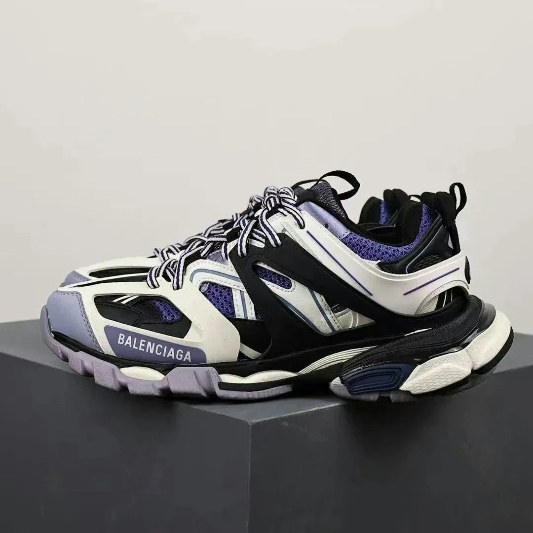 White, Purple & Black