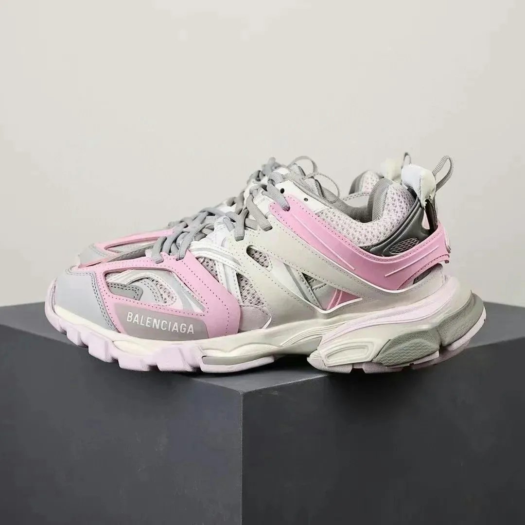 Silver, Pink & White