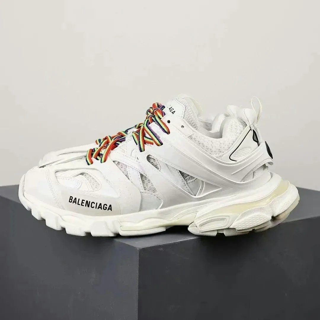 White with Yellow Stripe