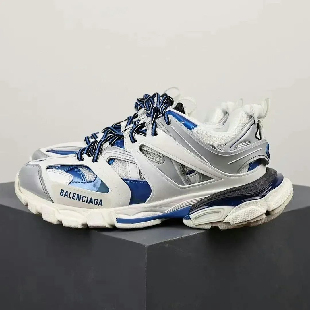 White, Gray & Blue