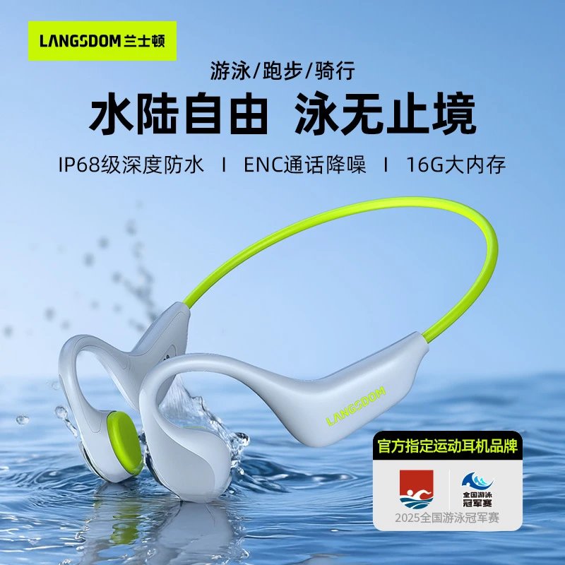 Langsdom Bone Conduction Headphones T-Shirt