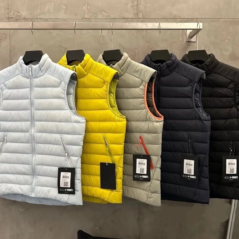 Lightweight Stand Collar Down Vest