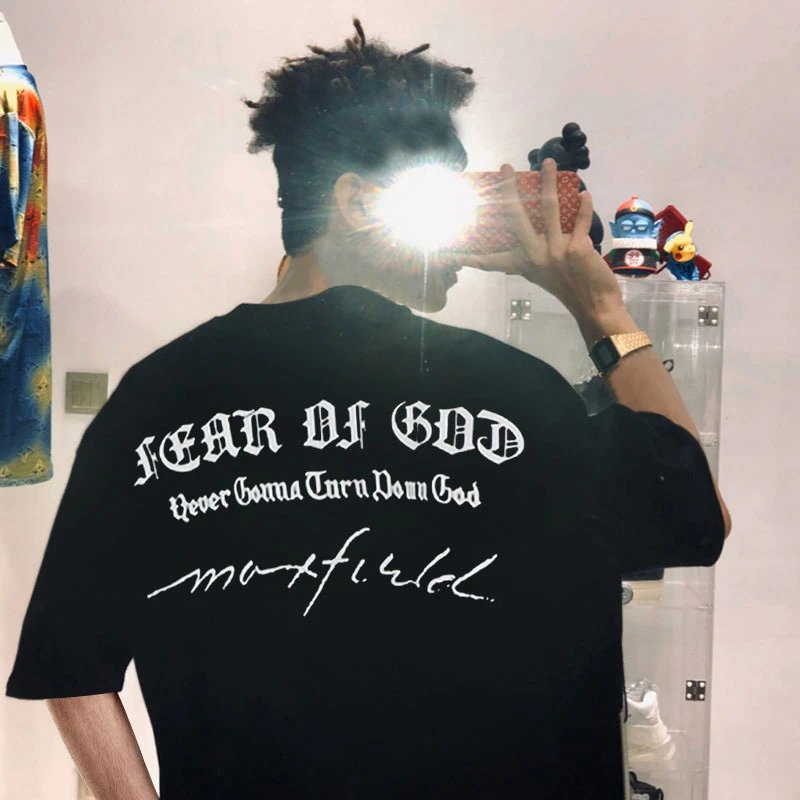 Fear Of God Essentials 'Never Gonna Turn Down God' T-Shirt