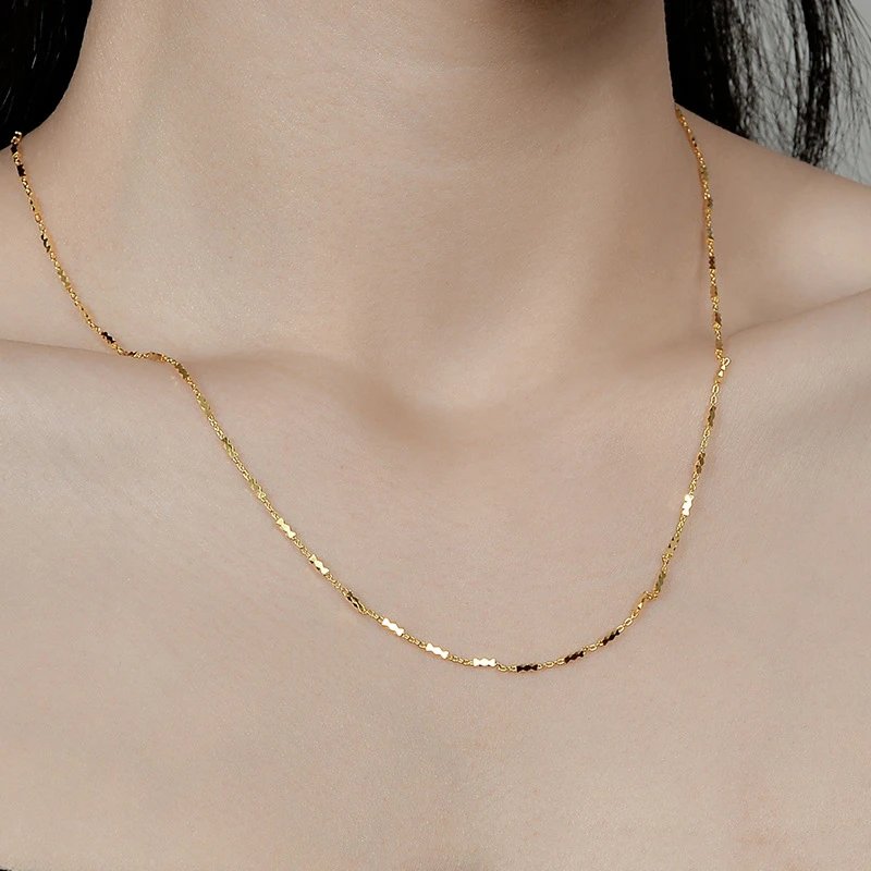 Gold Chain Necklace T-Shirt