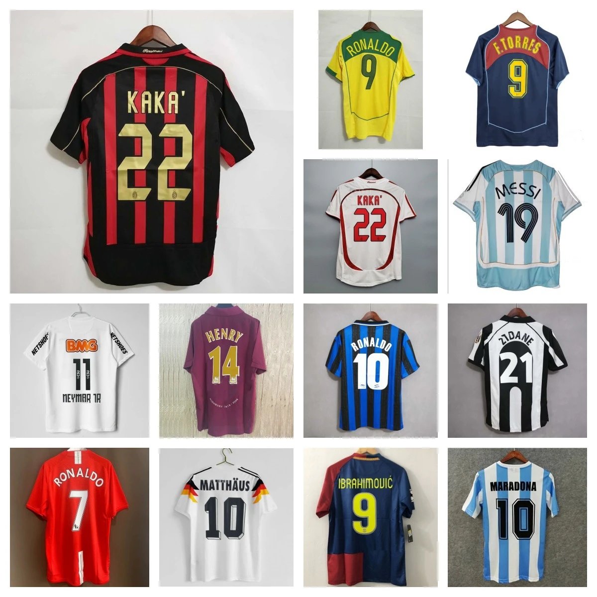 Various Football Jerseys T-Shirt