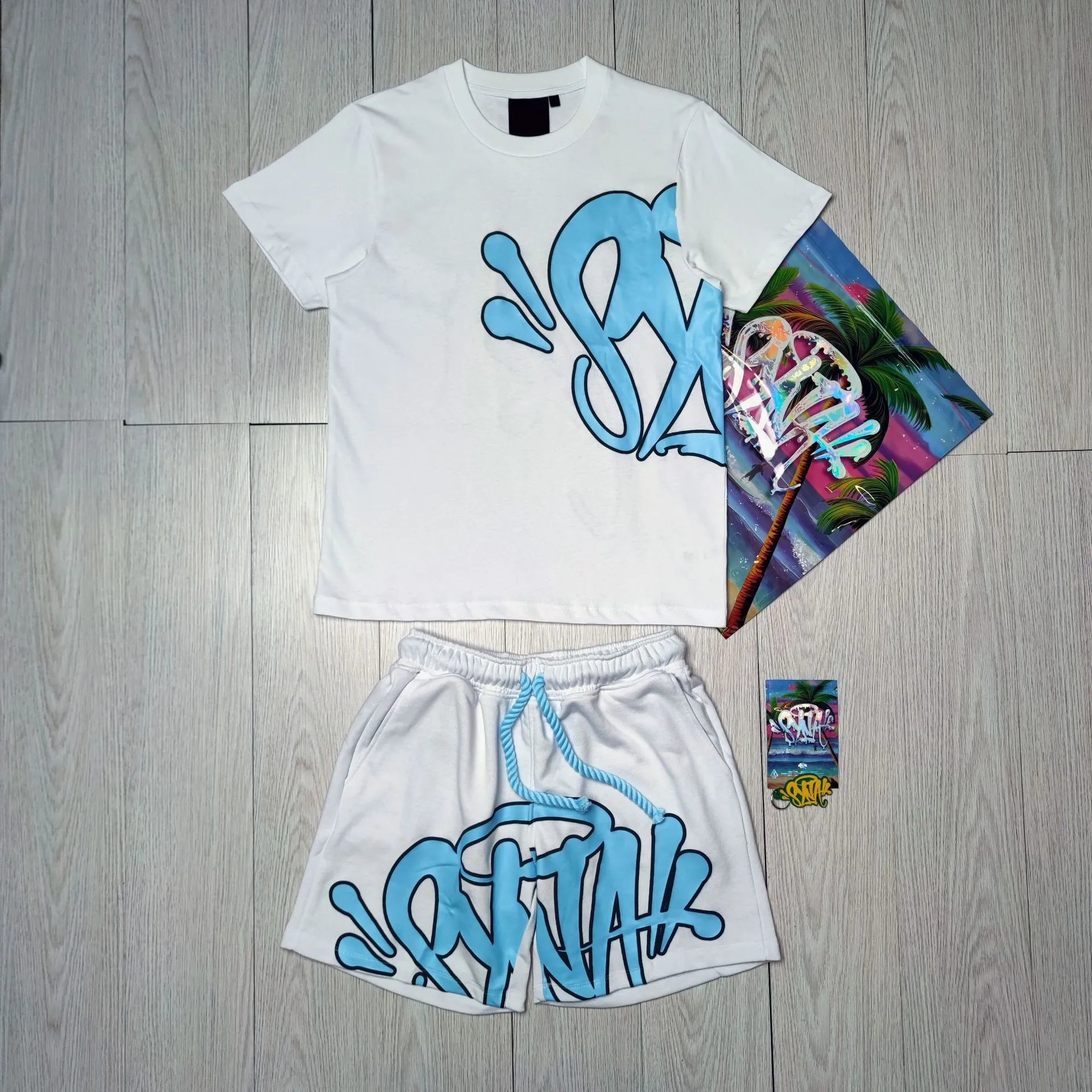 White Outfit Set (With Accessories & Bag) - 16