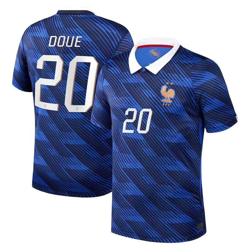 Nike x France 2024 Home Pre-Match Jersey Blue