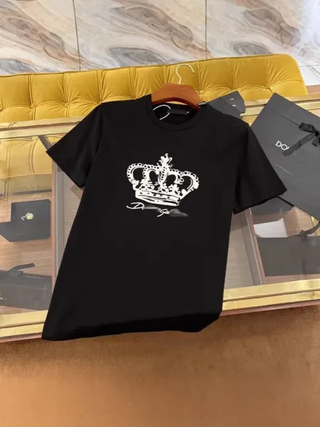 Dior Crown Logo Black T-Shirt - 1