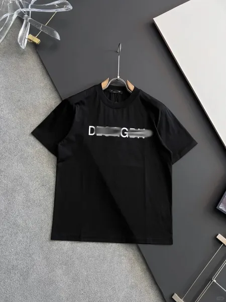 Design Graphic Print Black T-Shirt - 1