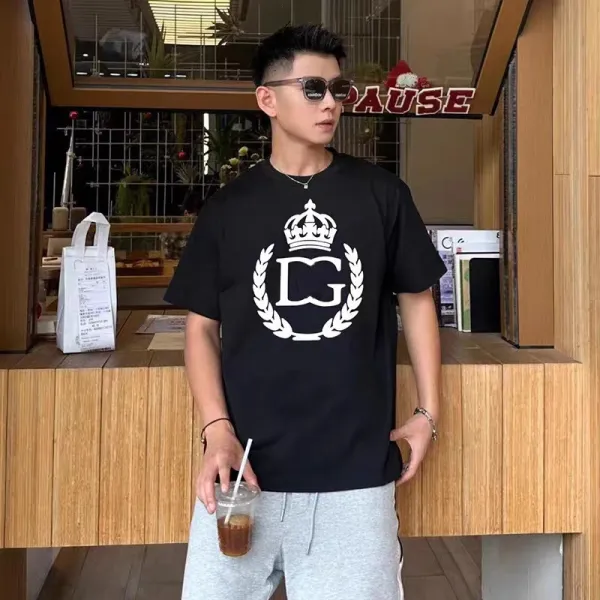 Design Crown DG Logo Black T-Shirt - 1