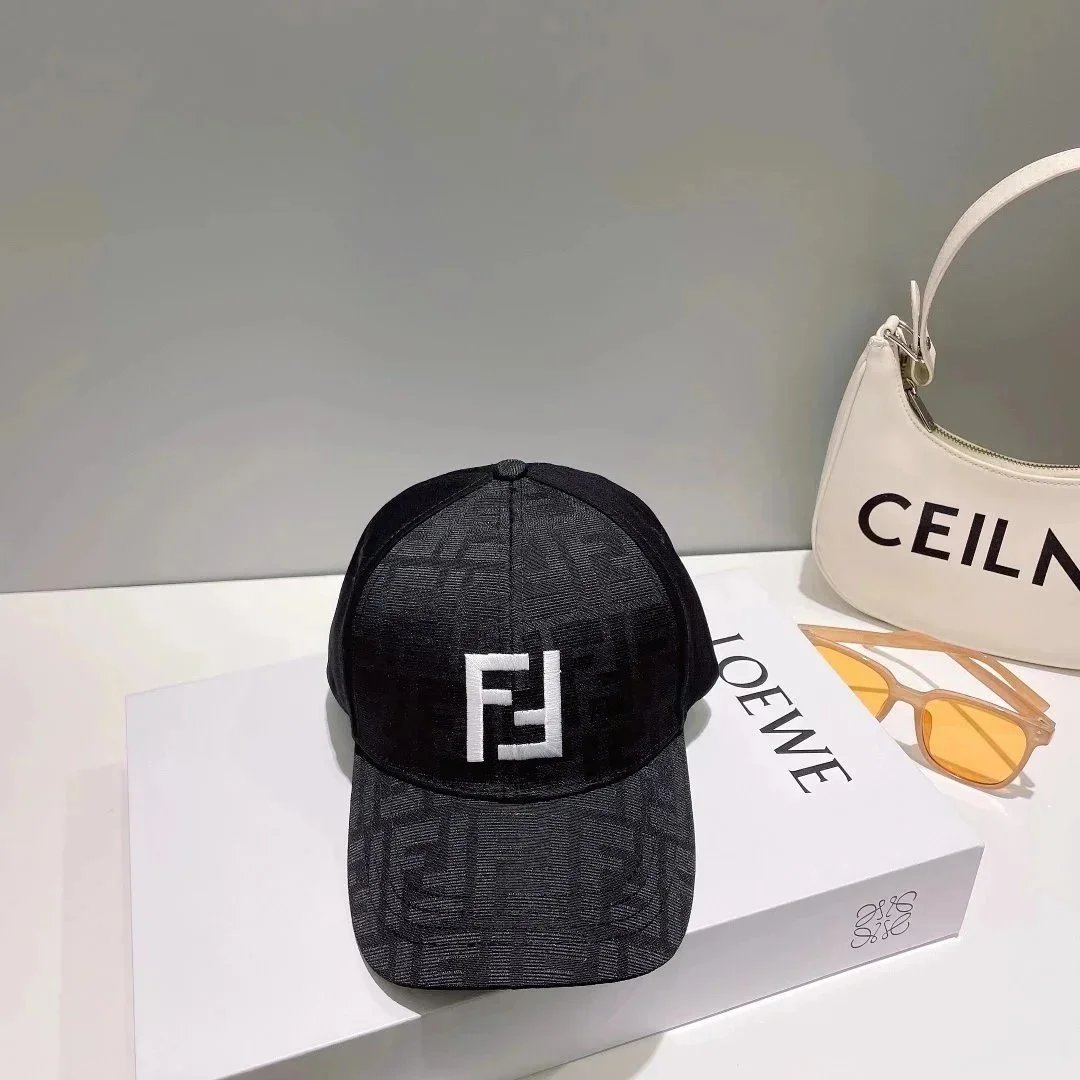 Fendi Hats FF Monogram Baseball Cap image 4