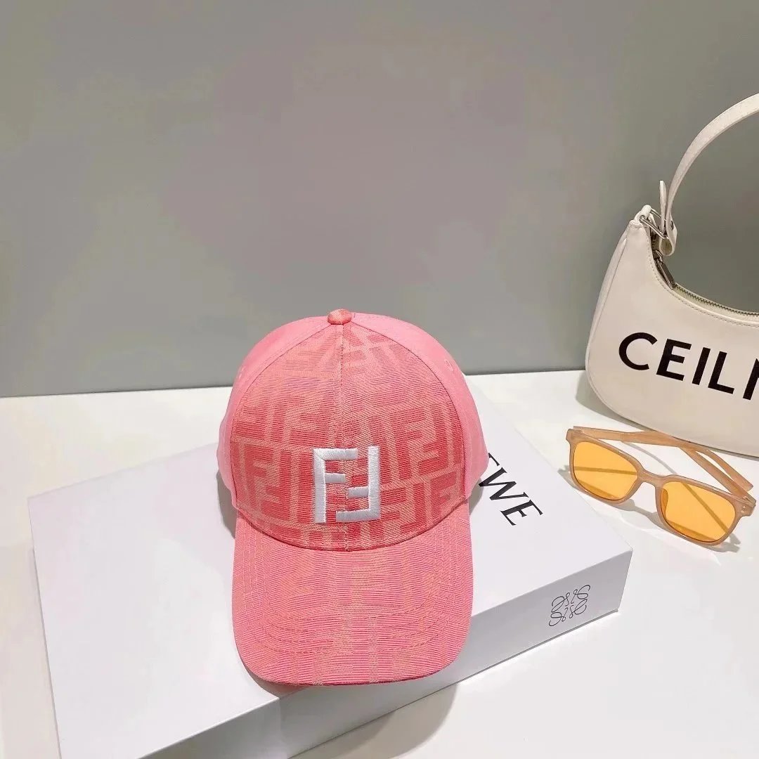 Fendi Hats FF Monogram Baseball Cap image 5