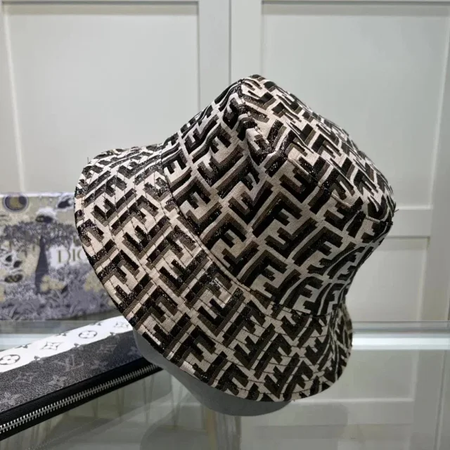 Fendi Hats FF Monogram Baseball Cap product detail image 8