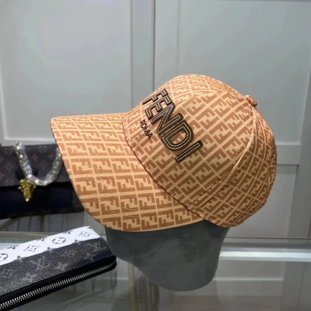 Fendi Hats FF Monogram Baseball Cap image 2
