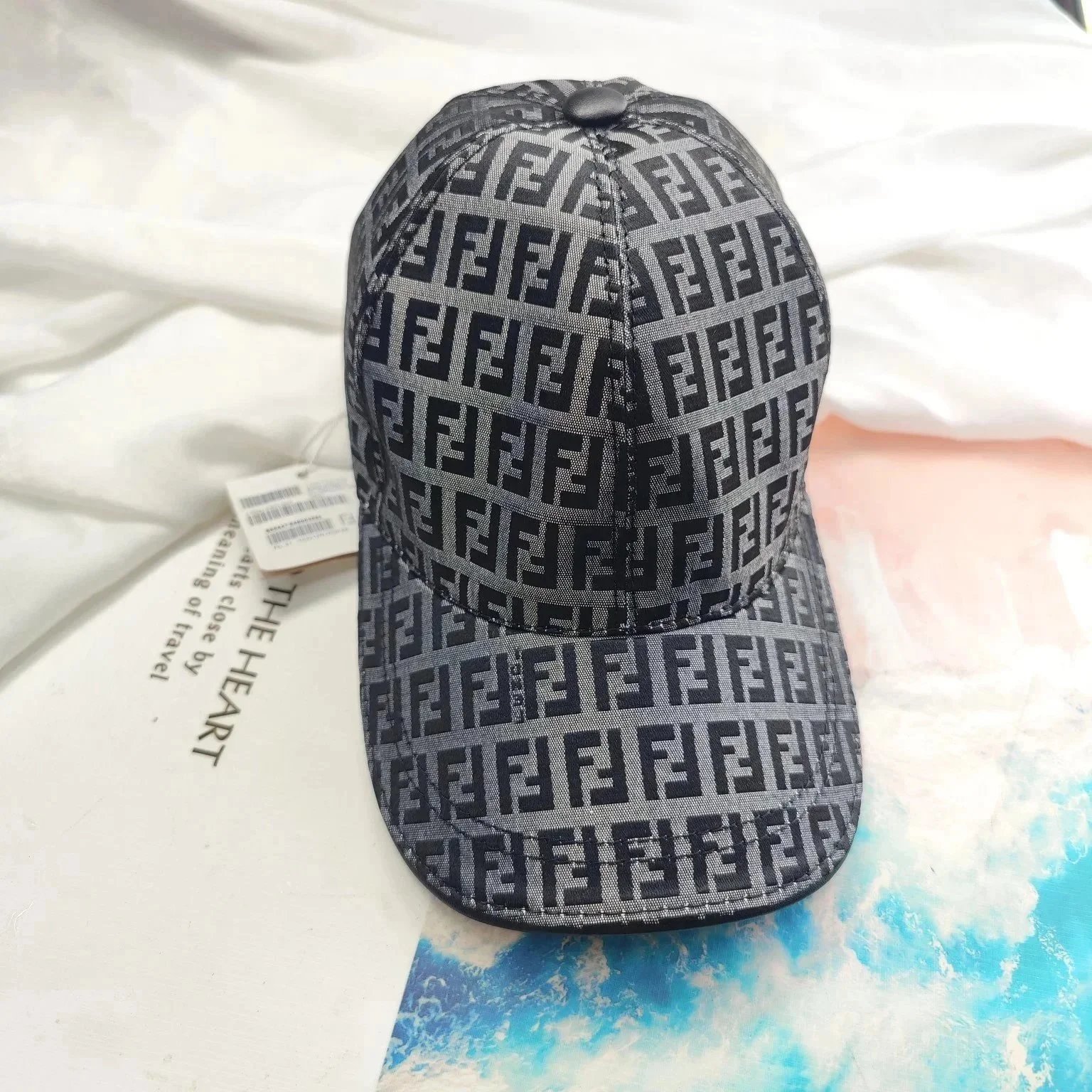 Fendi Hats FF Monogram Baseball Cap — 37