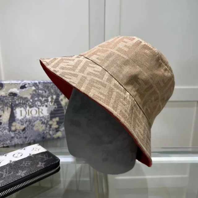 Fendi Hats FF Monogram Baseball Cap product detail image 12