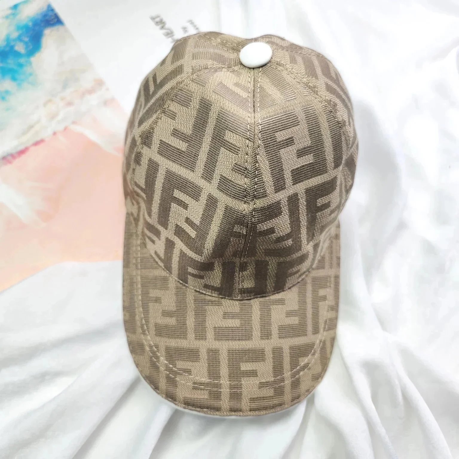 Fendi Hats FF Monogram Baseball Cap — 31