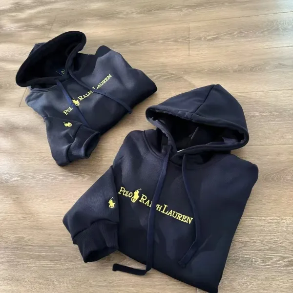 Polo Ralph Lauren Logo Hoodie Navy - 2