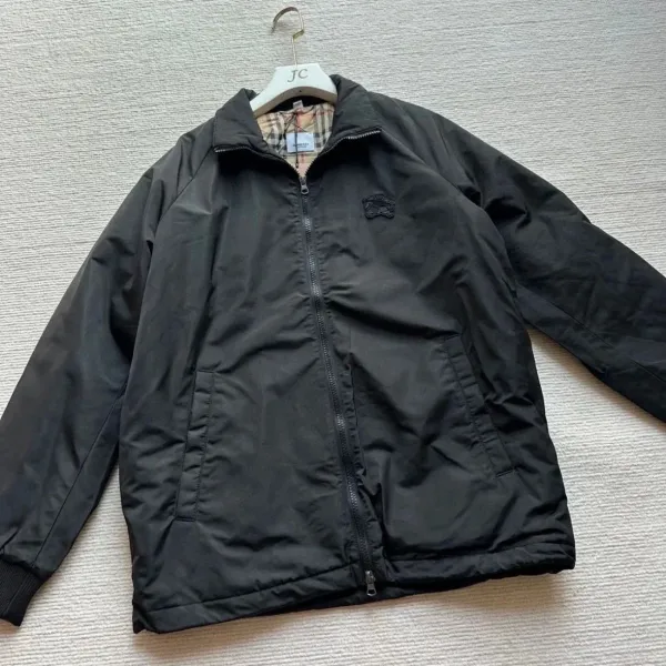 Burberry Lightweight Windbreaker Jacket Black Outerwear - 2