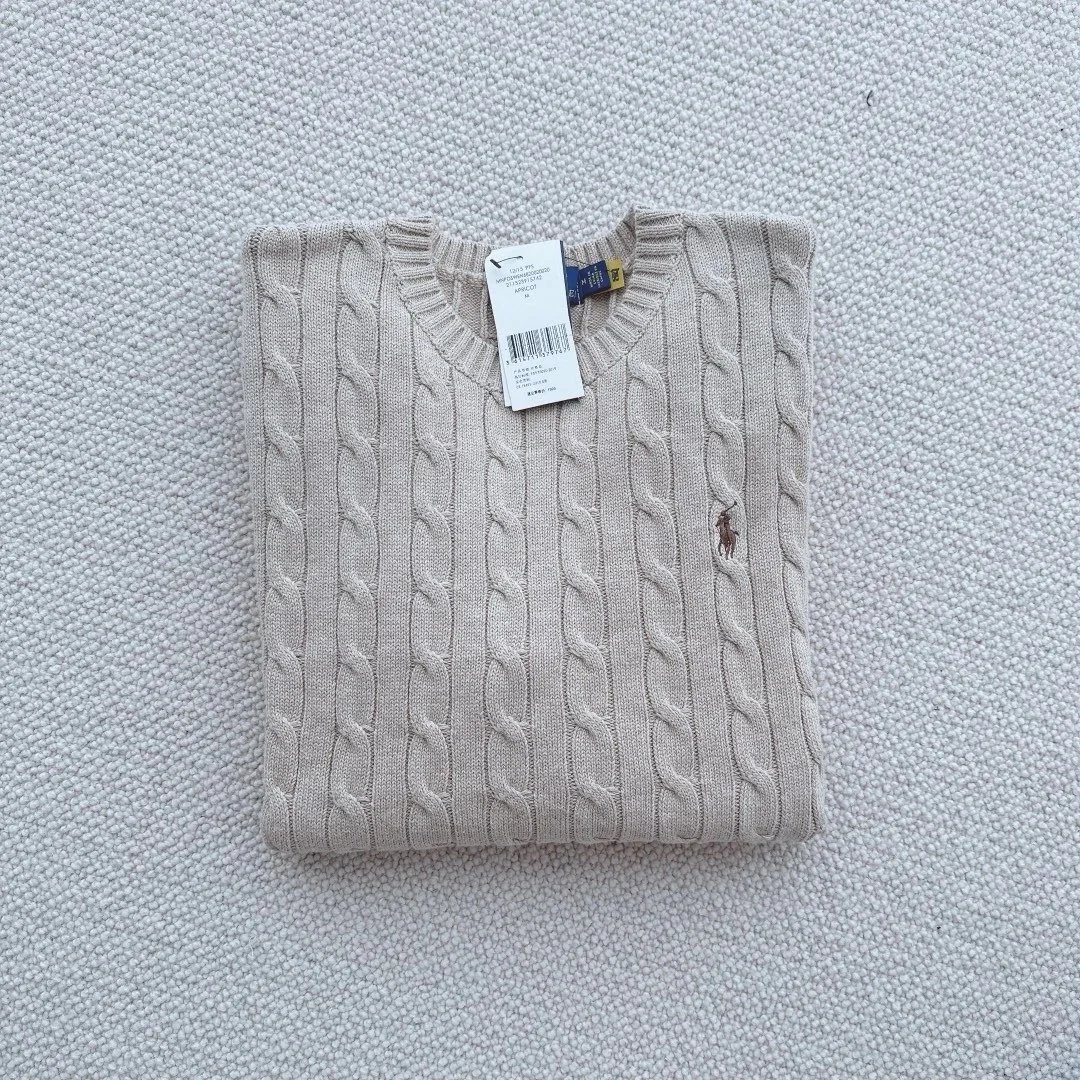 Ralph Lauren Autumn/Winter Cable Crewneck Sweater photo 4