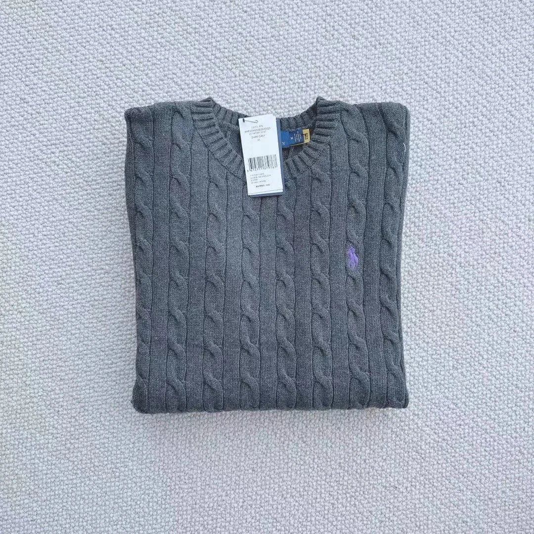 Ralph Lauren Autumn/Winter Cable Crewneck Sweater photo 7