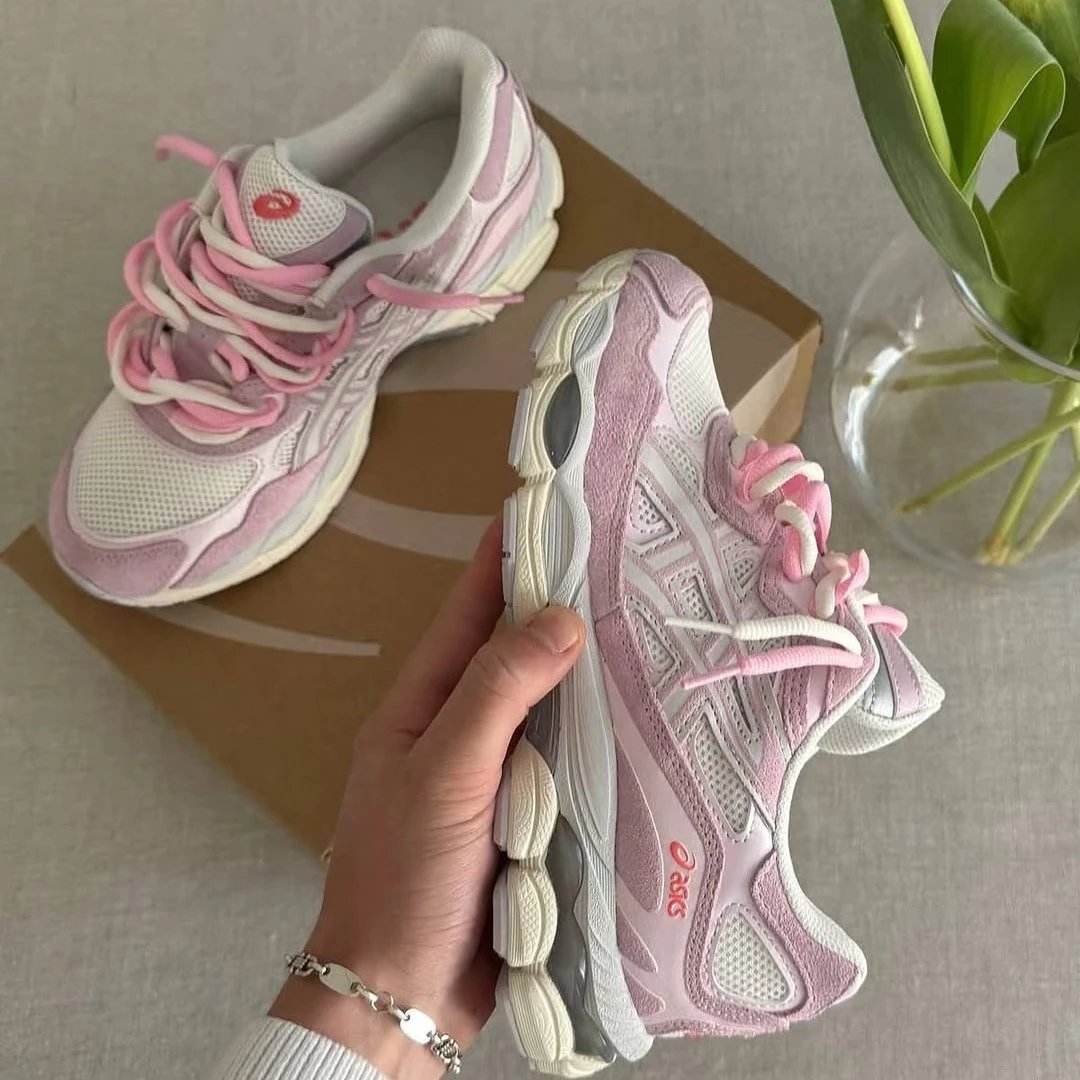 Genuine ASICS Gel-NYC Men's and Women's Running Shoes, Unisex Outdoor Casual Trail Shoes with Anti-Slip and Durable Sole WhatsApp: +44 07917991593