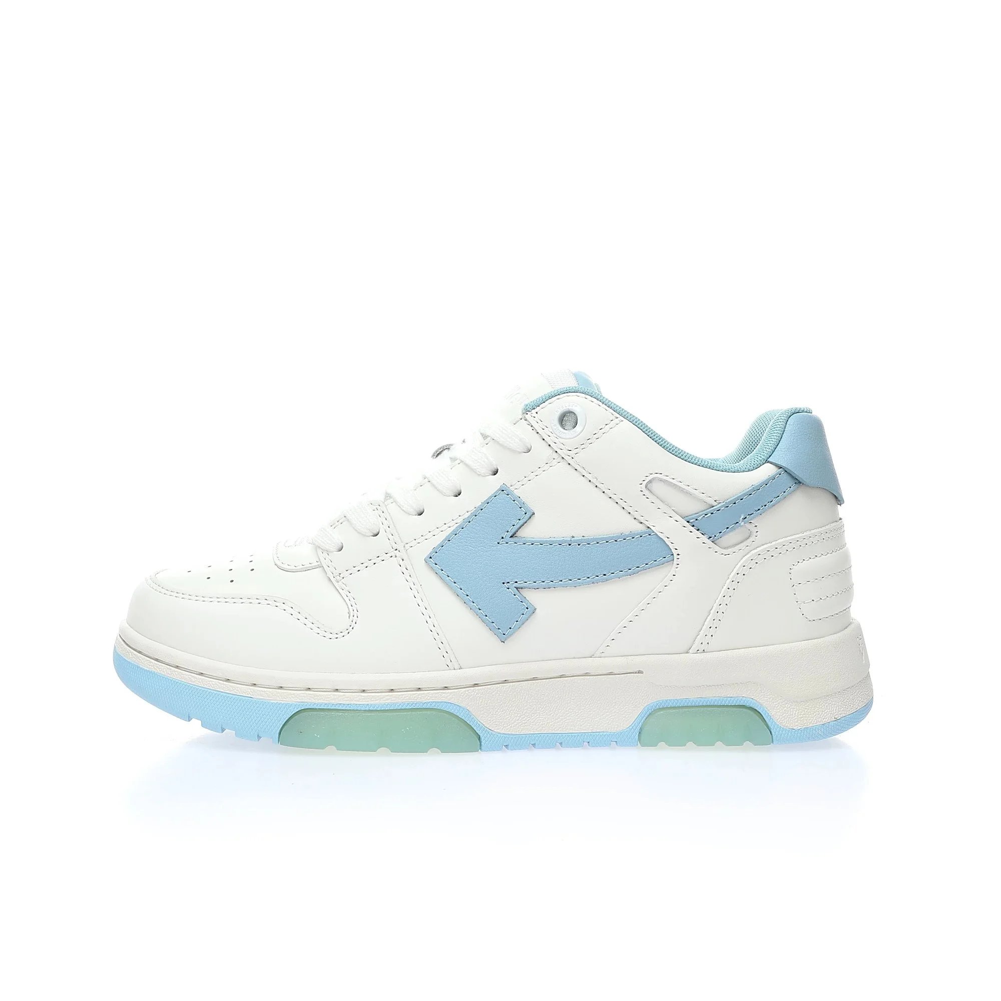 Leather White North Carolina Blue Arrow "OMIA189F22LEA0010156
