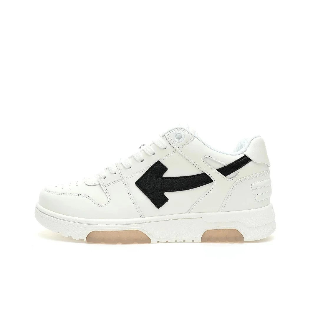 Leather white and black arrow "OWIA259C99LEA0010110