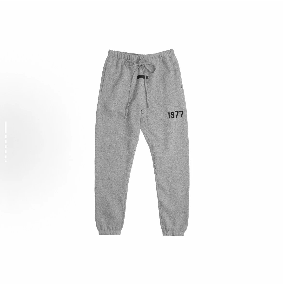 1977植绒卫裤秋冬高街宽松潮流男女束脚裤加绒11