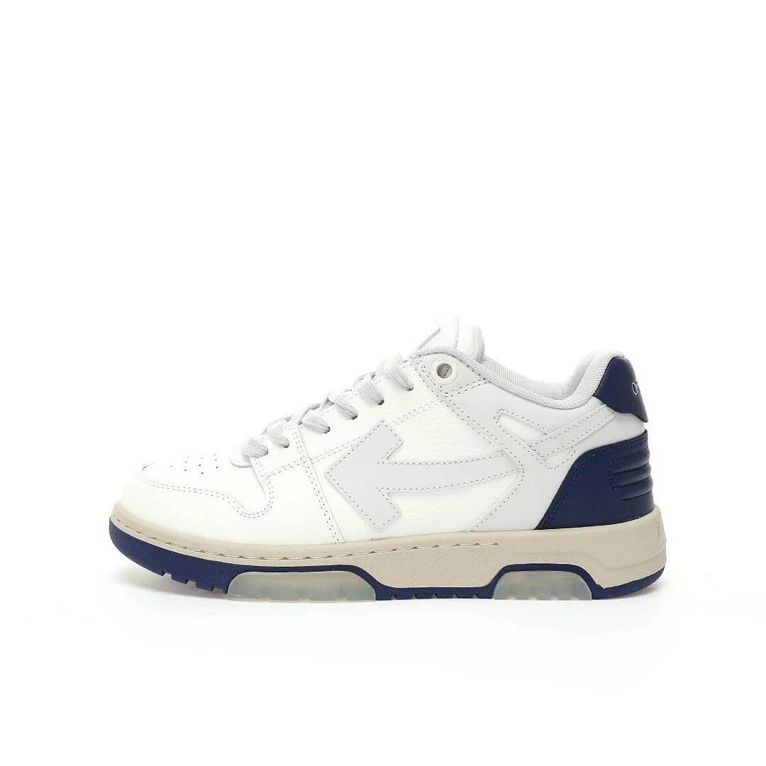 Leather rice white gray navy blue arrow "OMIA189F23LEA0050546