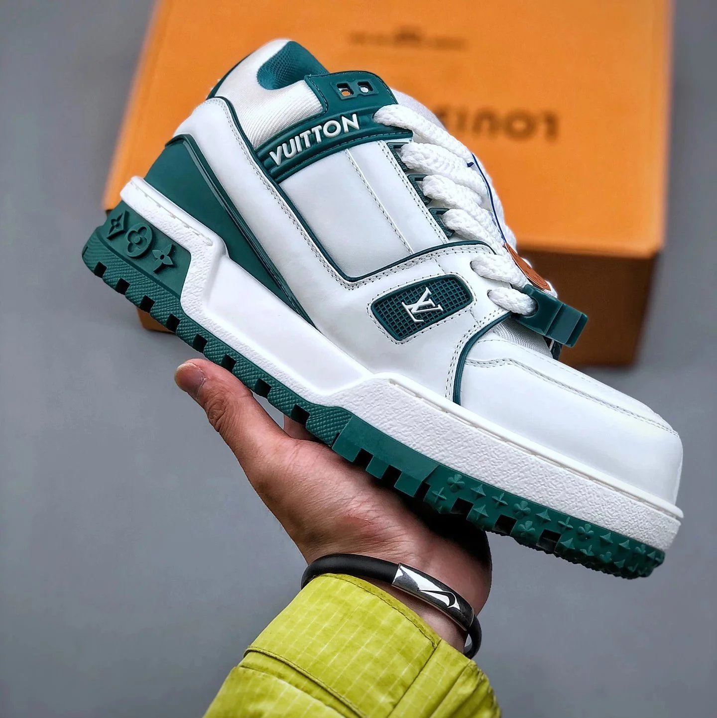 white-green