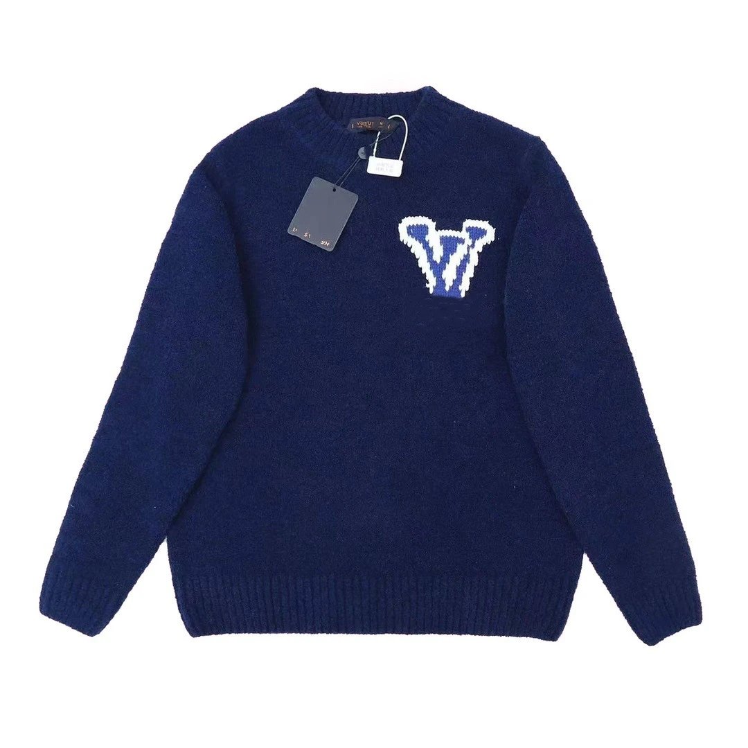 Valentino VLogo Knit Sweater Black - 7
