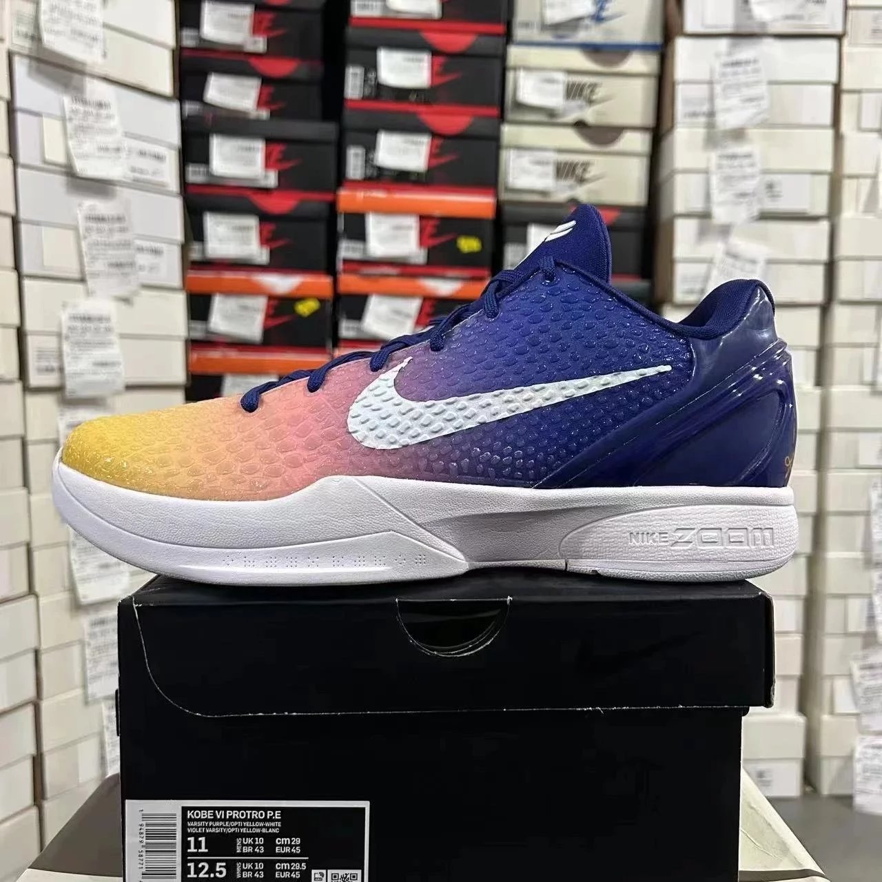 亲友限定 Kobe 6 蓝橙
