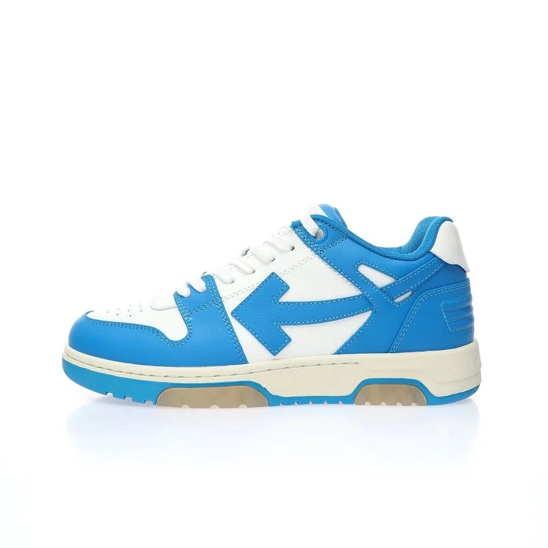 Leather sapphire blue, white sapphire blue arrow "OMIA259F21LEA0010145
