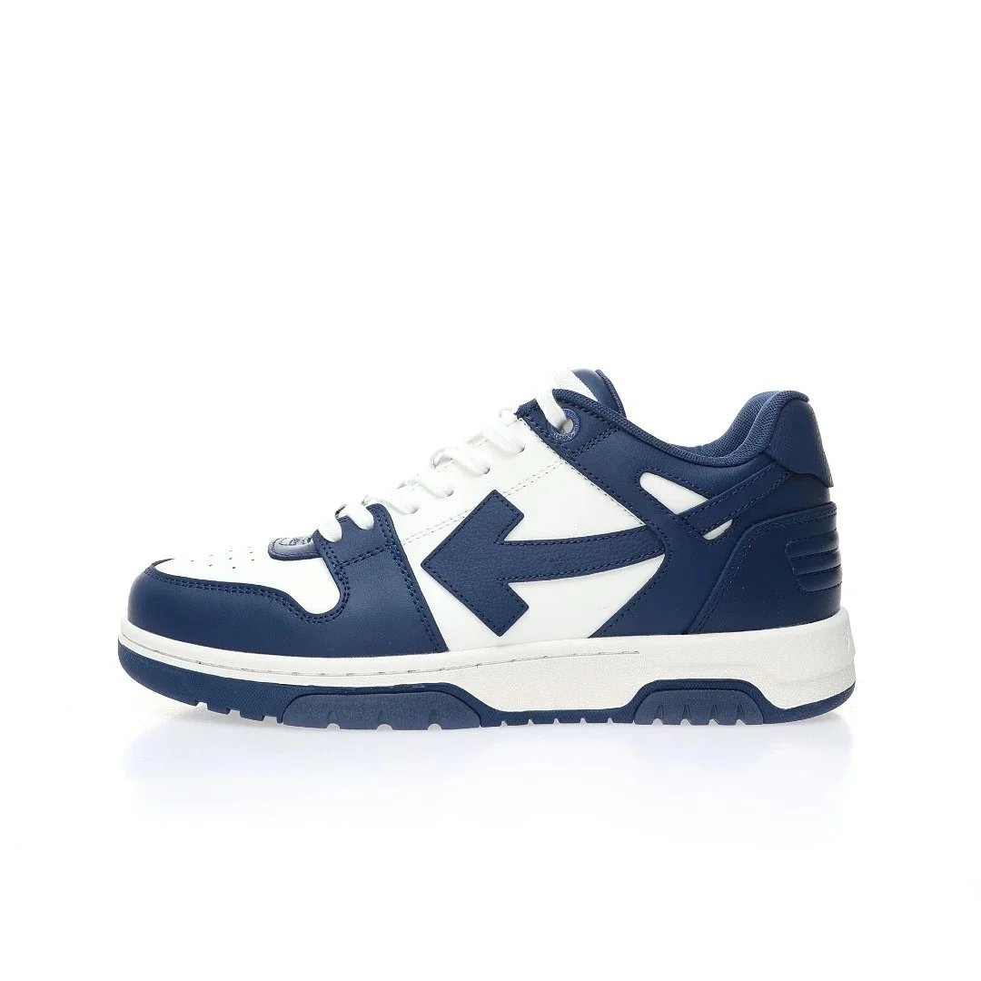 Leather Deep Blue White Arrow "OMIA189S22LEA0010142